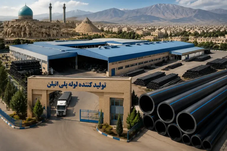 کارخانه های تولیدکننده لوله پلی اتیلن در همدان