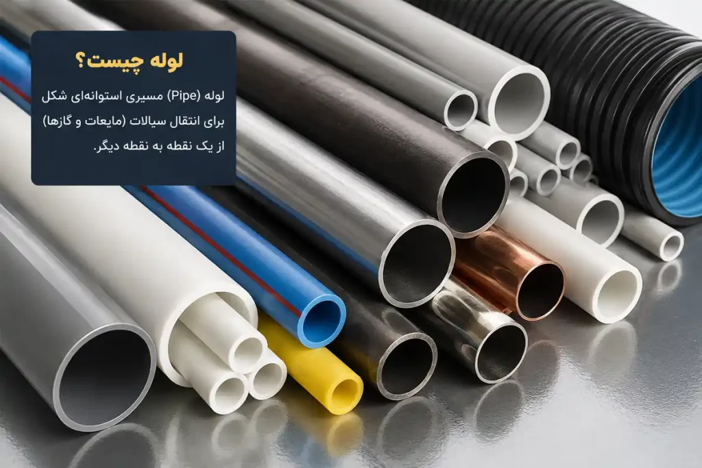 لوله (Pipe) - انواع لوله ساختمان و صنعت