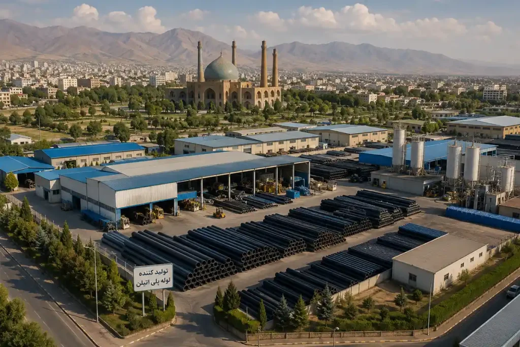 تولیدکنندگان لوله پلی اتیلن در قزوین