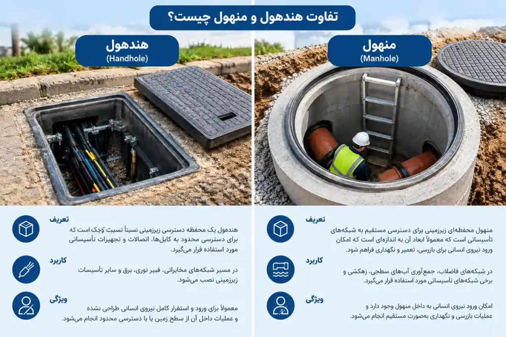 تفاوت هندهول و منهول