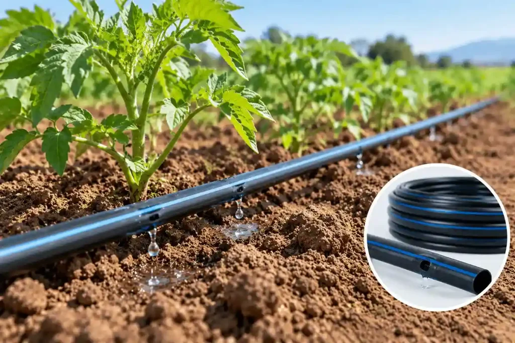 لوله پلی ‌اتیلن آبیاری قطره‌ ای چیست 