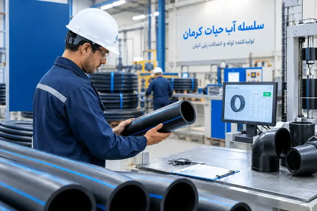 نقش تولیدکننده لوله پلی ‌اتیلن در کاهش ریسک پروژه