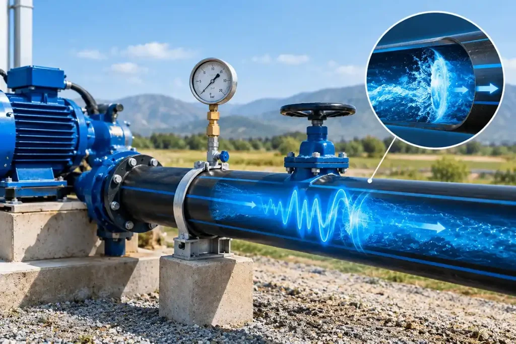 ضربه قوچ یا واترهَمِر (Water Hammer)