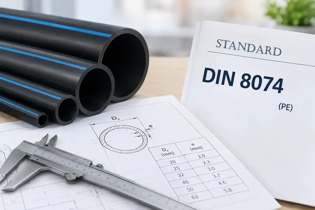 استاندارد DIN 8074 چیست 